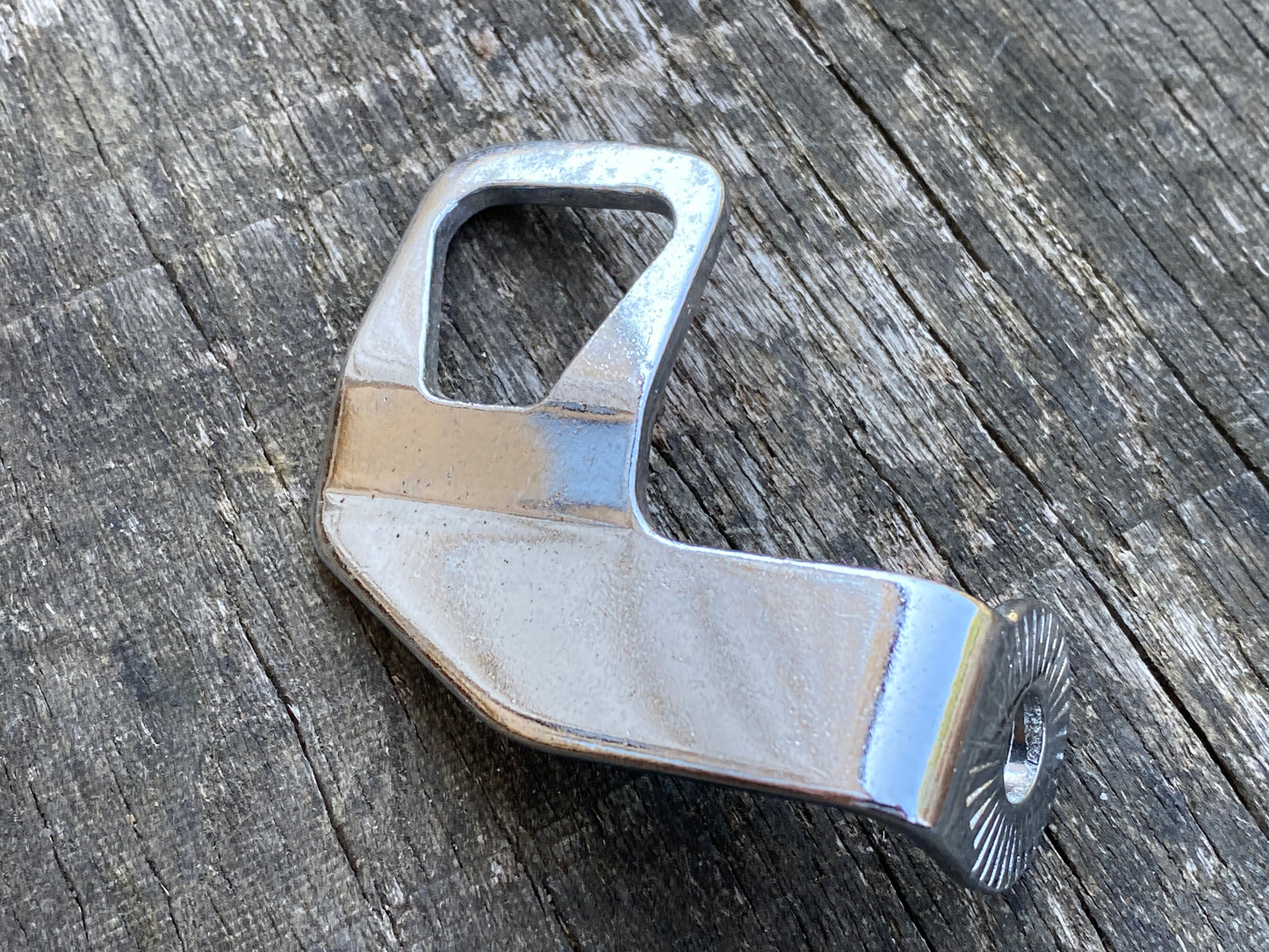 Traditional Chrome Bicycle Lamp Bracket for Front Fork.