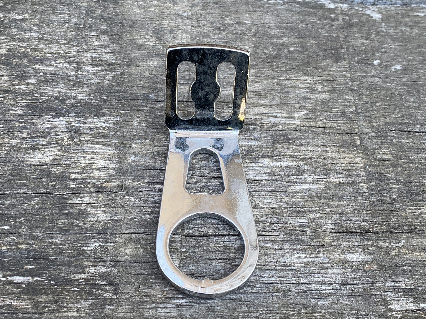 Traditional Chrome Bicycle Lamp Bracket for Headset.