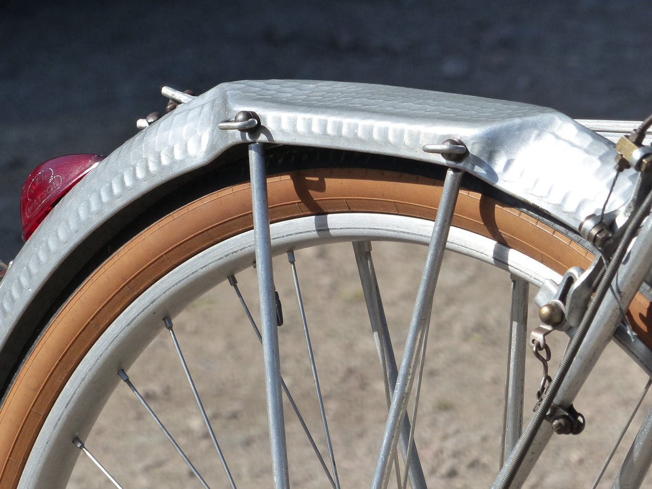 1930's Caminade Caminargent Octagonal Aluminuim Touring Bicycle Project. SOLD