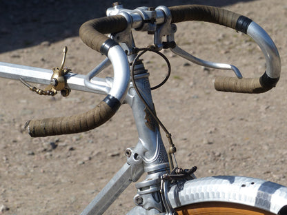 1930's Caminade Caminargent Octagonal Aluminuim Touring Bicycle Project. SOLD