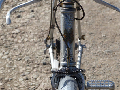 1930's Caminade Caminargent Octagonal Aluminuim Touring Bicycle Project. SOLD