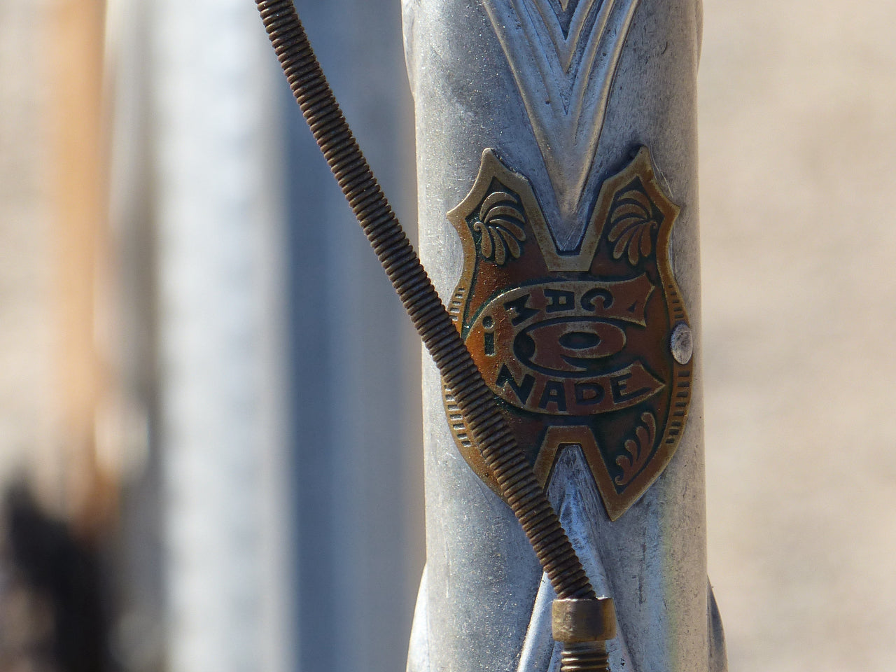 1930's Caminade Caminargent Octagonal Aluminuim Touring Bicycle Project. SOLD