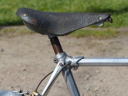 1930's Caminade Caminargent Octagonal Aluminuim Touring Bicycle Project. SOLD
