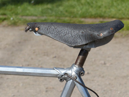 1930's Caminade Caminargent Octagonal Aluminuim Touring Bicycle Project. SOLD