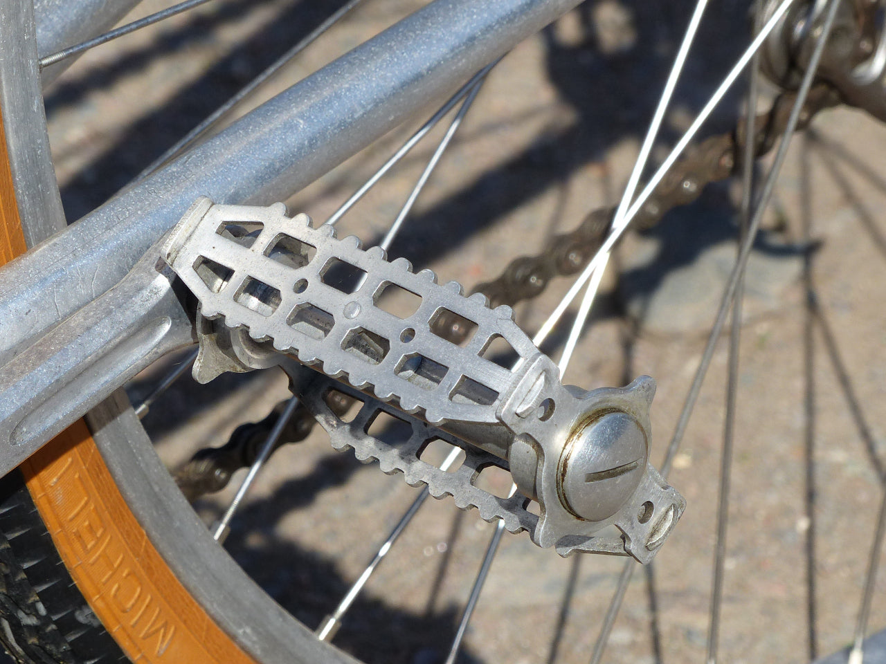1930's Caminade Caminargent Octagonal Aluminuim Touring Bicycle Project. SOLD