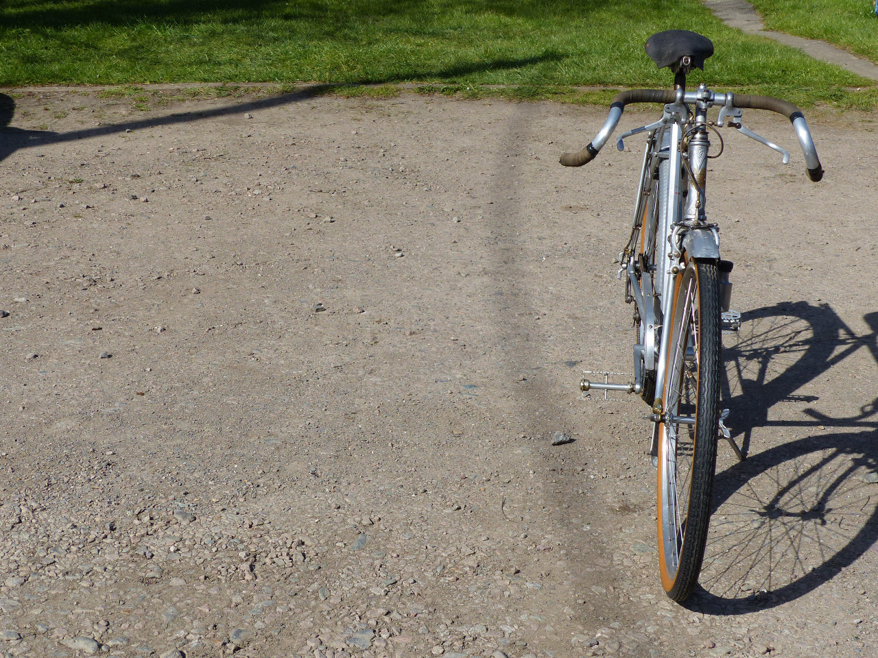 1930's Caminade Caminargent Octagonal Aluminuim Touring Bicycle Project. SOLD