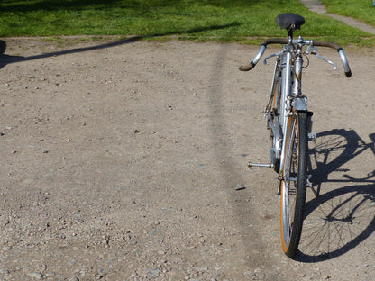 1930's Caminade Caminargent Octagonal Aluminuim Touring Bicycle Project. SOLD