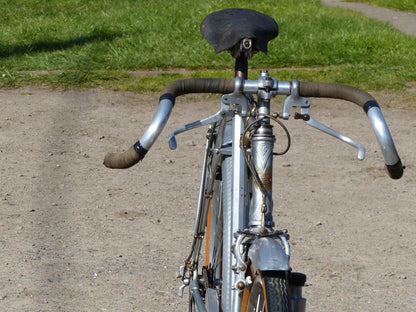 1930's Caminade Caminargent Octagonal Aluminuim Touring Bicycle Project. SOLD