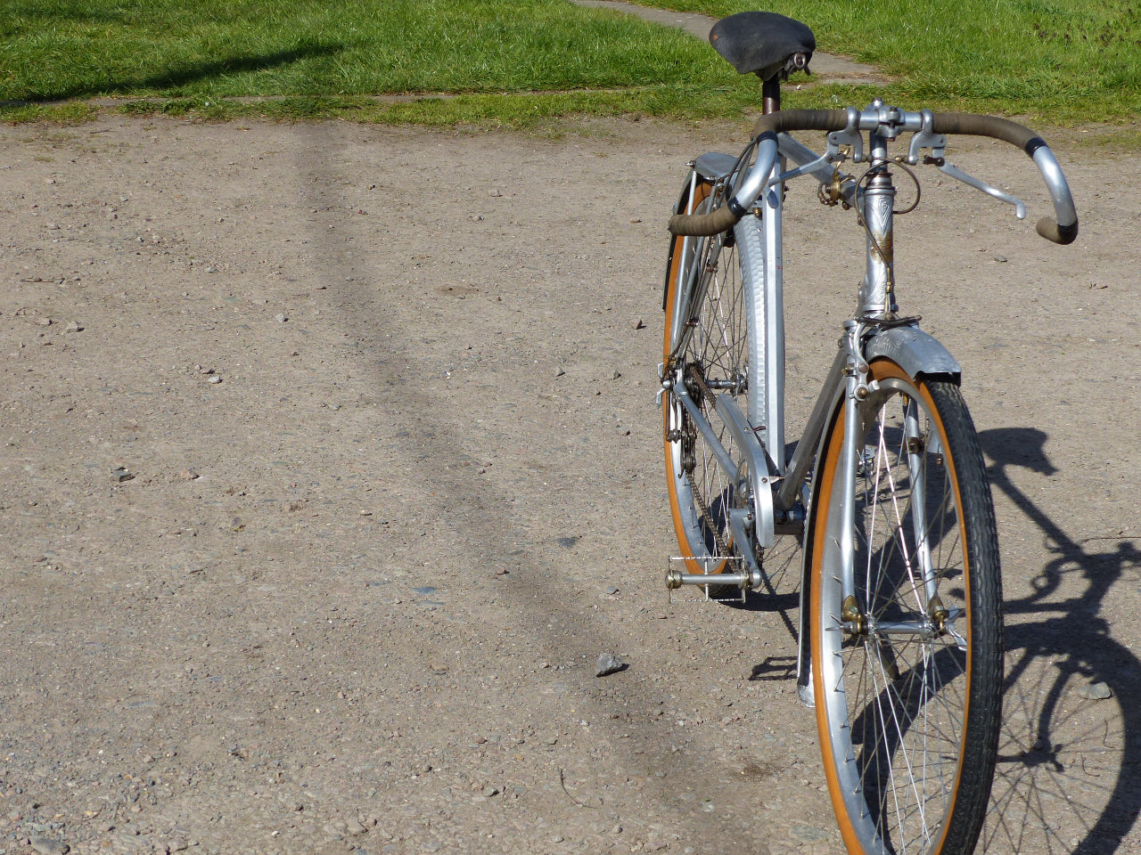 1930's Caminade Caminargent Octagonal Aluminuim Touring Bicycle Project. SOLD