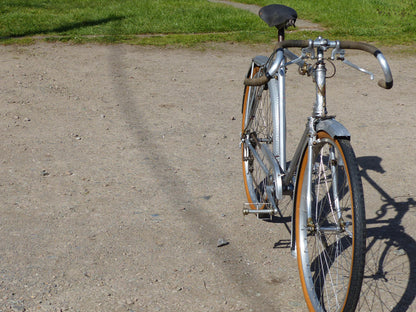 1930's Caminade Caminargent Octagonal Aluminuim Touring Bicycle Project. SOLD