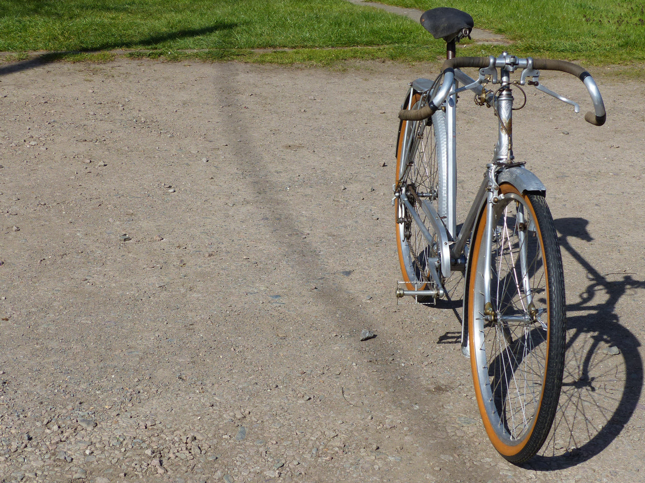 1930's Caminade Caminargent Octagonal Aluminuim Touring Bicycle Project. SOLD
