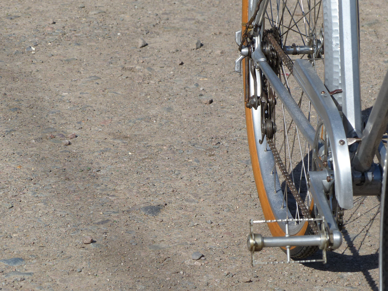 1930's Caminade Caminargent Octagonal Aluminuim Touring Bicycle Project. SOLD