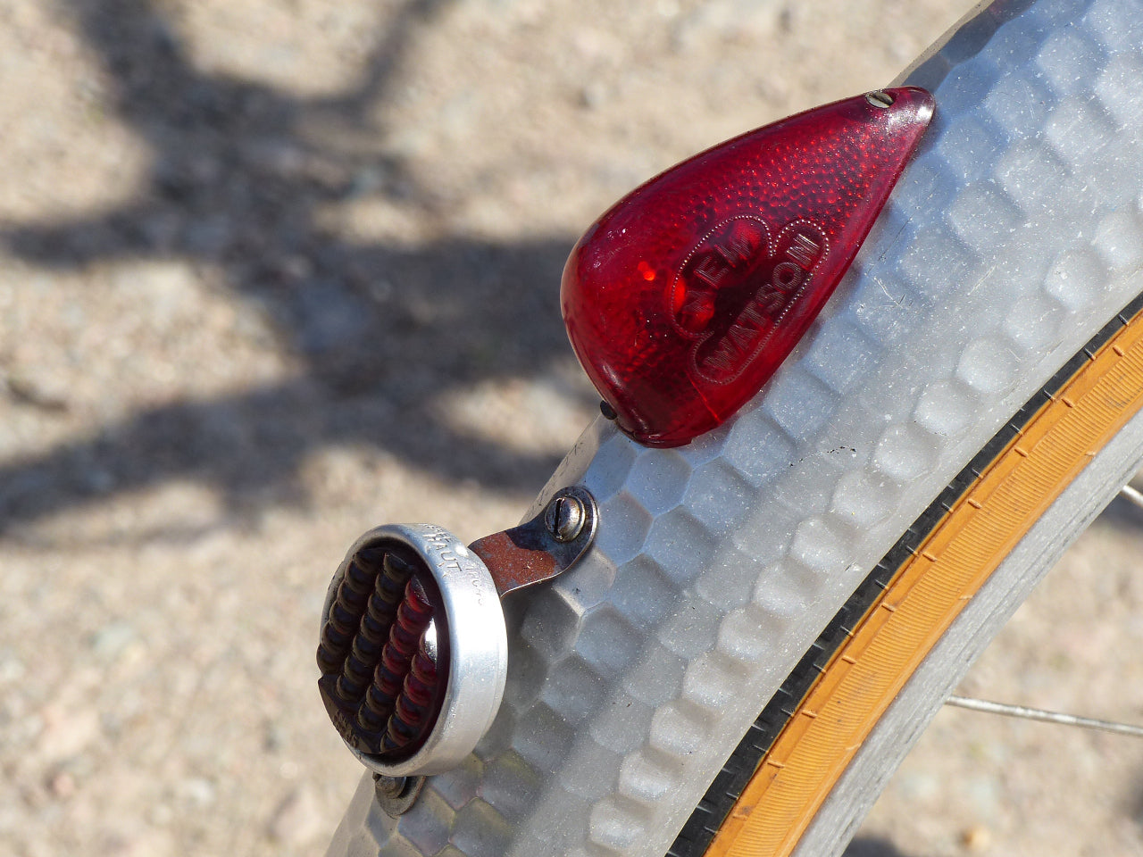 1930's Caminade Caminargent Octagonal Aluminuim Touring Bicycle Project. SOLD