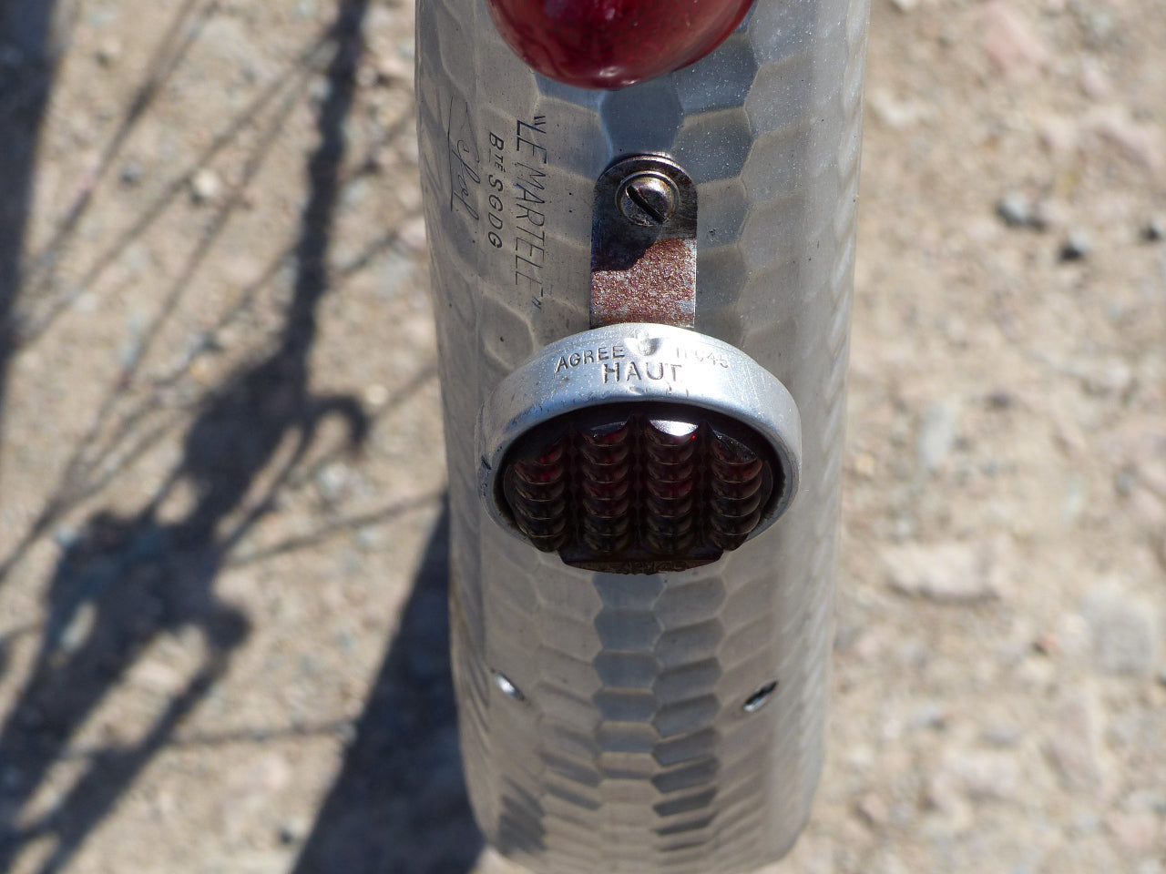 1930's Caminade Caminargent Octagonal Aluminuim Touring Bicycle Project. SOLD