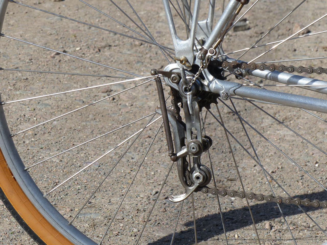1930's Caminade Caminargent Octagonal Aluminuim Touring Bicycle Project. SOLD