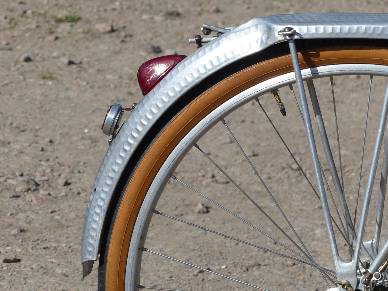 1930's Caminade Caminargent Octagonal Aluminuim Touring Bicycle Project. SOLD