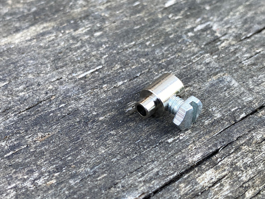 Solderless Pear Shaped Cable Nipple for Vintage Bicycles and Vehicles.