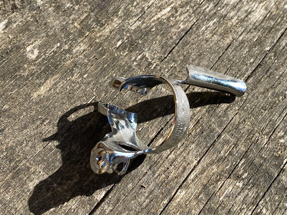 Bicycle Twin Gear Cable Guide.