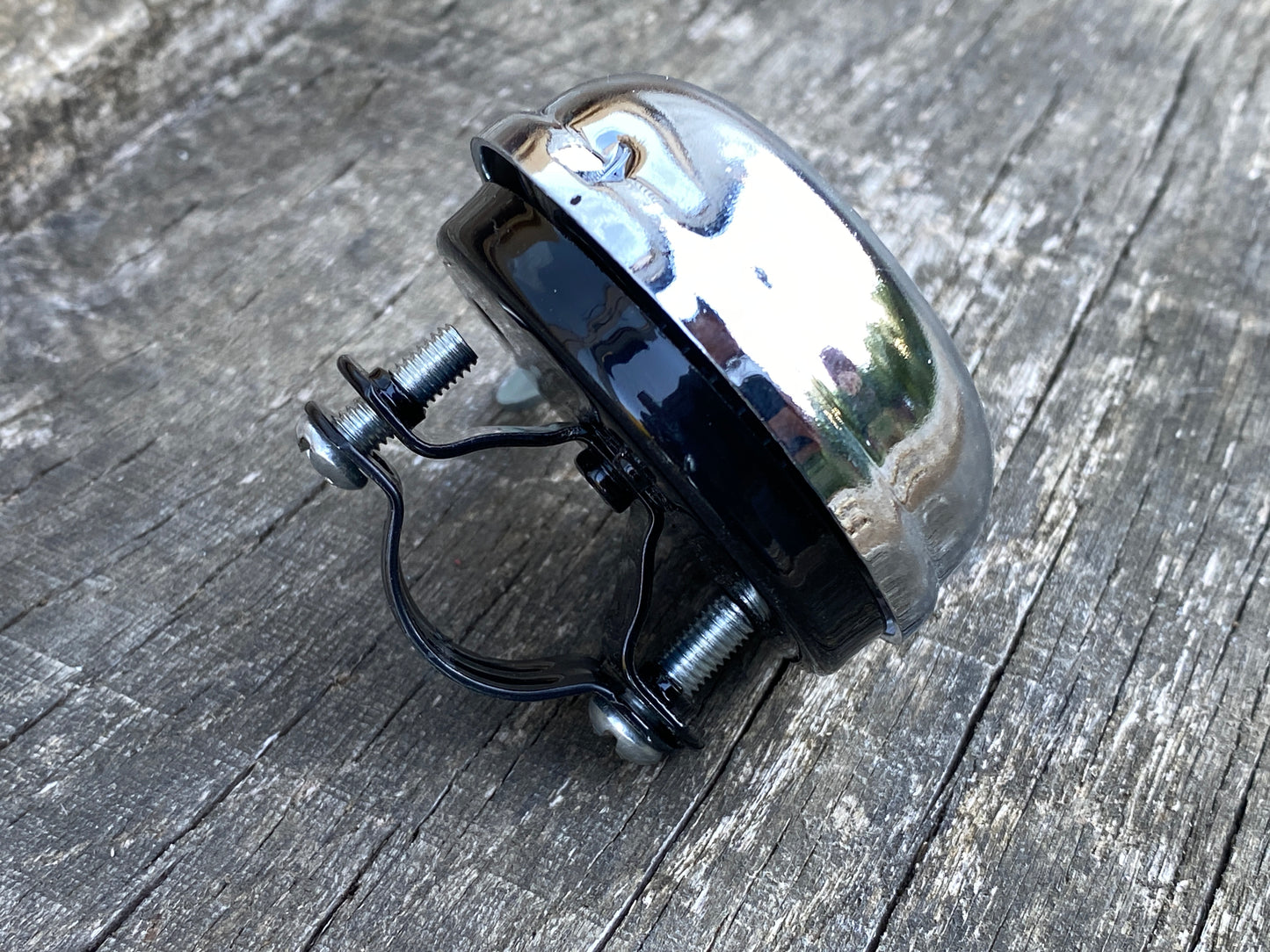 Traditional Steel Chrome Bicycle Bell.