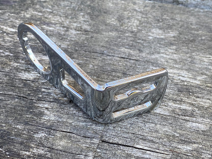 Traditional Chrome Bicycle Lamp Bracket for Headset.