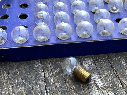 Original Bicycle Dynamo Bulbs. 6v x 0.3a. Made in England.
