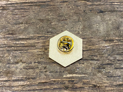 Gunn & Co Gold And Black Enamel Lapel Pin Badge. Badge