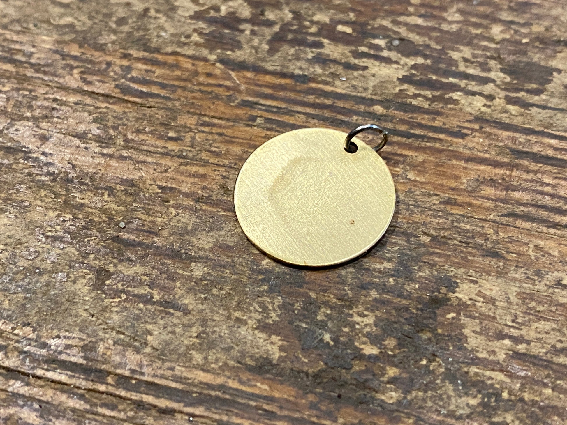 Gunn & Co Hand Stamped Key Fob Badge. 18Mm Badge