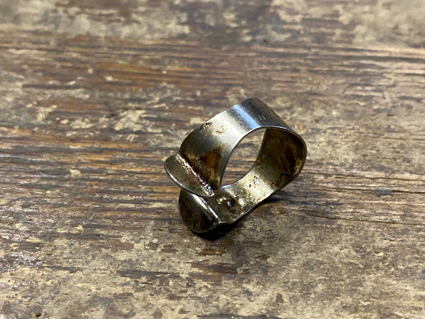 Original Bike Hub Oiler Spring Clips Ariel Nickel Curved - 16Mm (Id) X 10Mm (W)