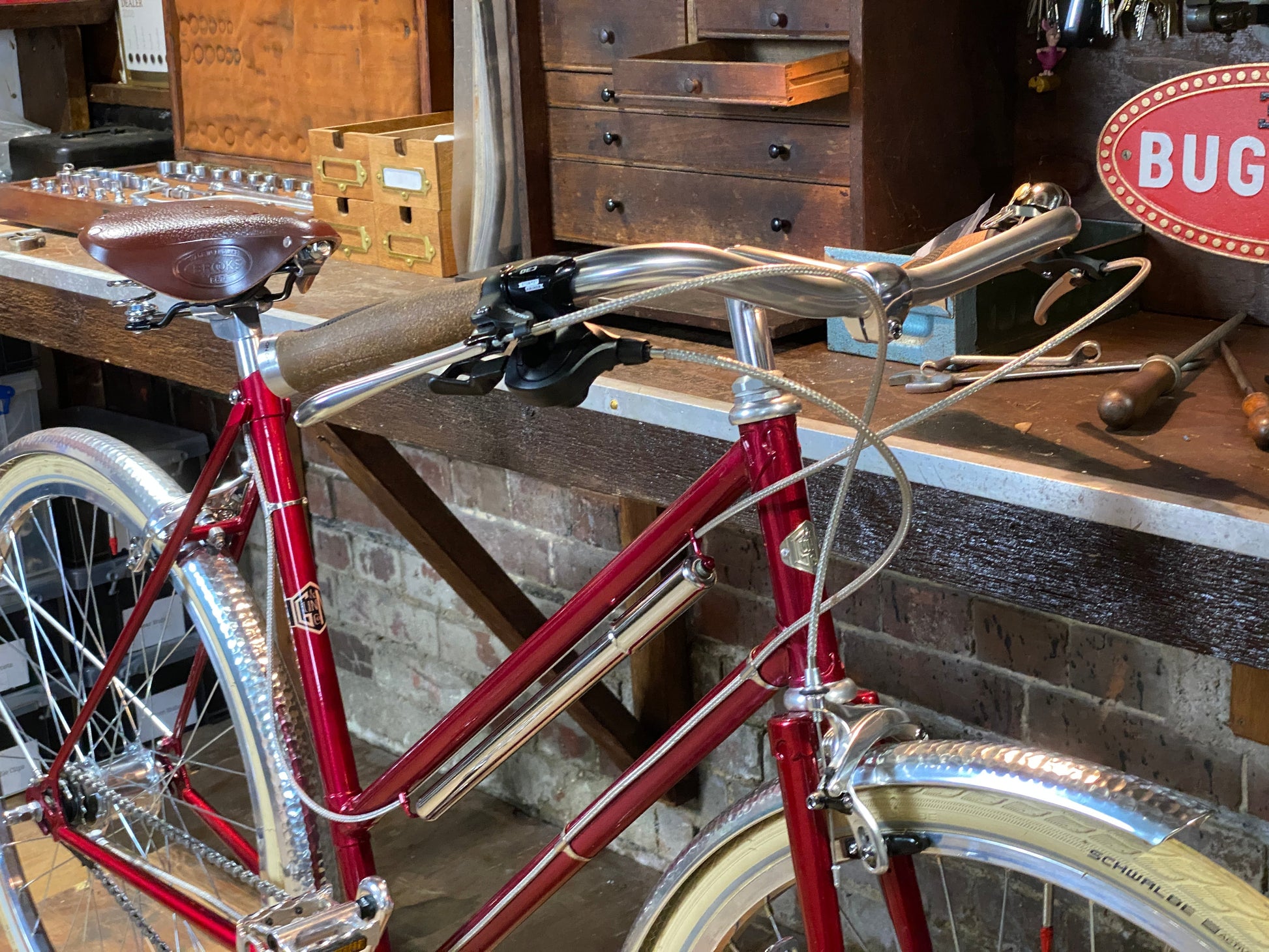 The Rubylite Ladies Bicycle - £1895.00