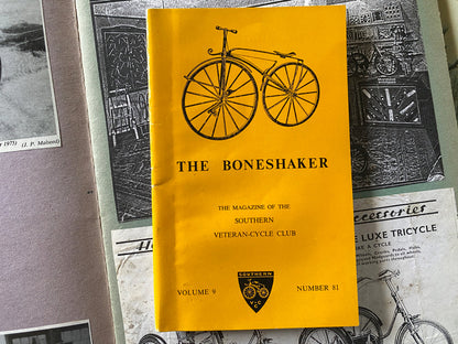 c.1868 Double Steering Velocipede Boneshaker Tandem Bicycle