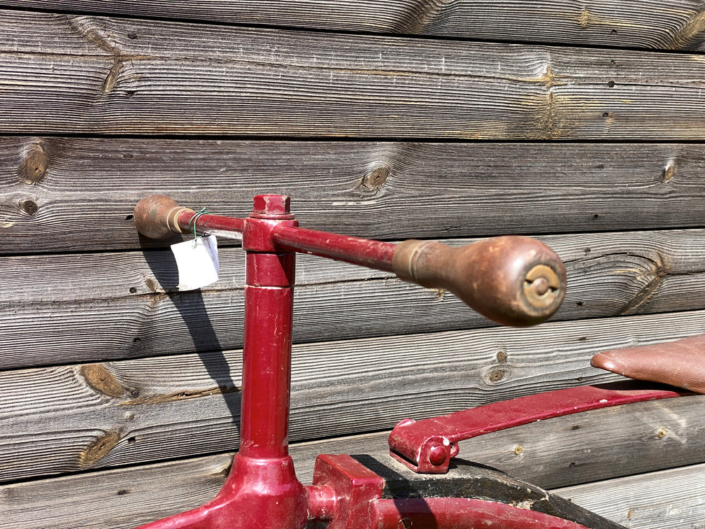 c.1868 Double Steering Velocipede Boneshaker Tandem Bicycle