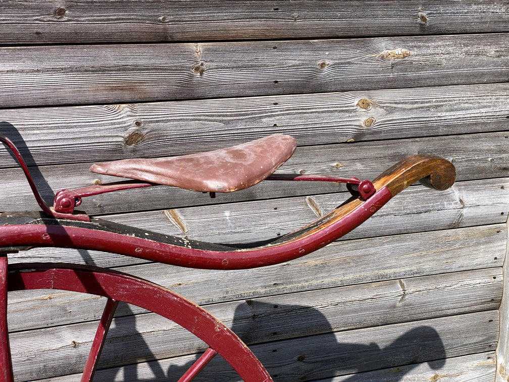 c.1868 Double Steering Velocipede Boneshaker Tandem Bicycle