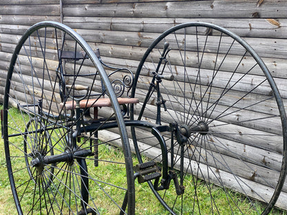 c.1881 Coventry Zephyr High Wheel Tricycle Tricycle