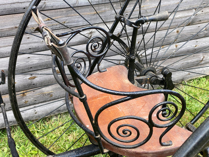 c.1881 Coventry Zephyr High Wheel Tricycle Tricycle