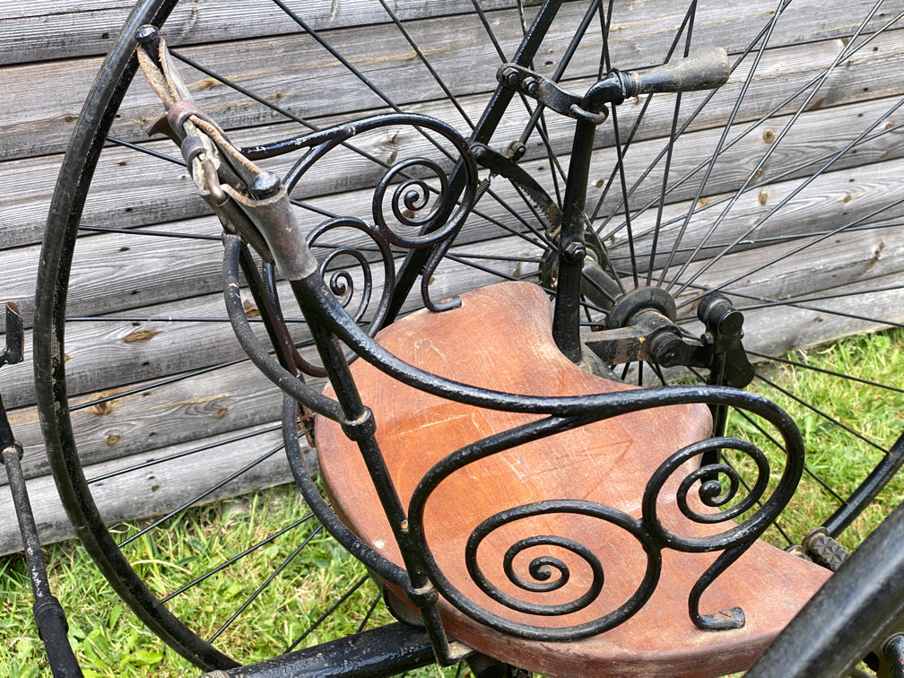 c.1881 Coventry Zephyr High Wheel Tricycle Tricycle