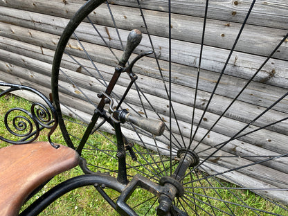 c.1881 Coventry Zephyr High Wheel Tricycle Tricycle