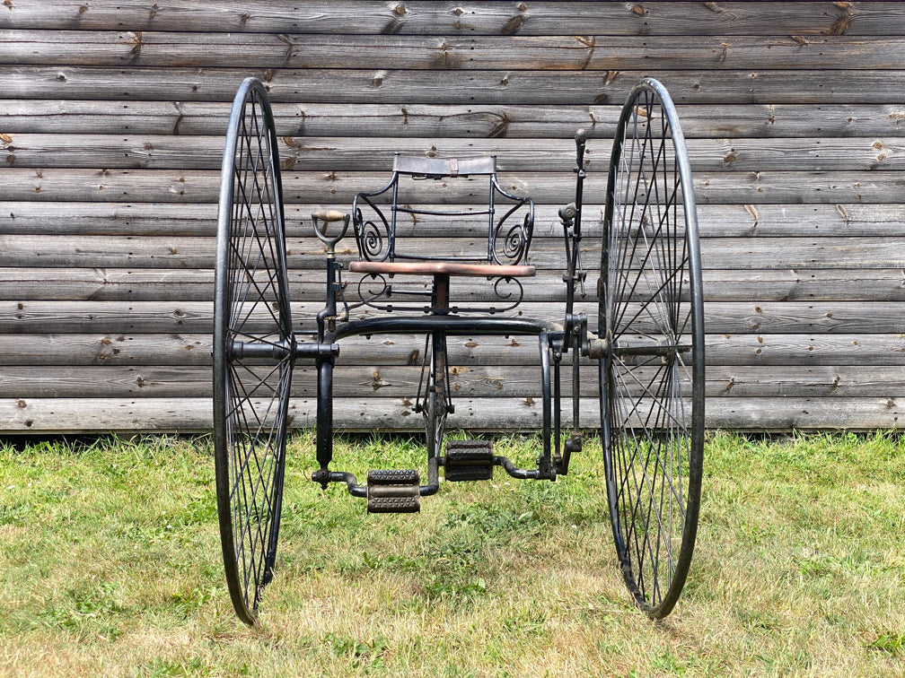 c.1881 Coventry Zephyr High Wheel Tricycle Tricycle