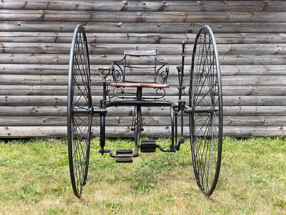 c.1881 Coventry Zephyr High Wheel Tricycle Tricycle