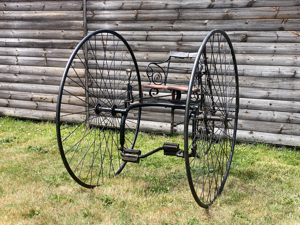 c.1881 Coventry Zephyr High Wheel Tricycle Tricycle