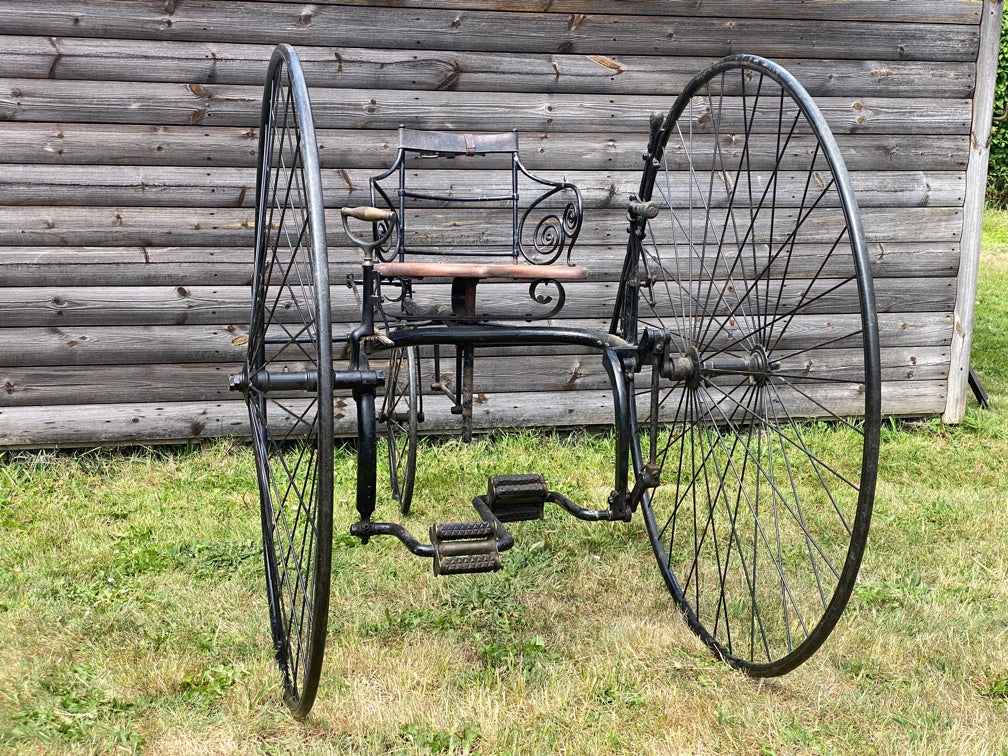c.1881 Coventry Zephyr High Wheel Tricycle Tricycle