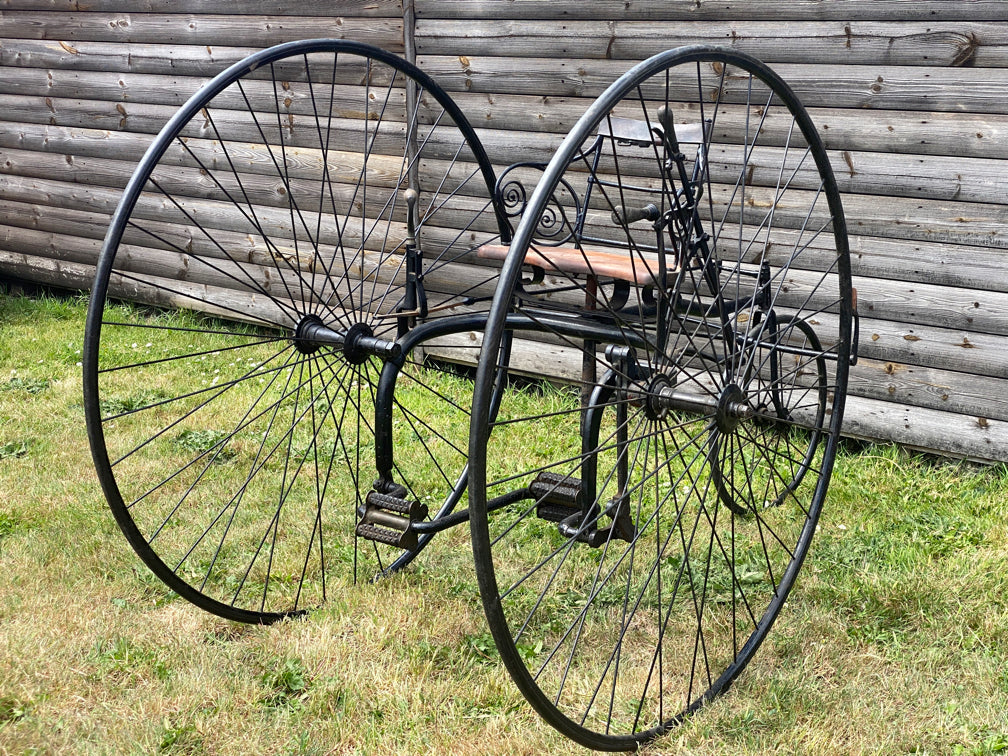 c.1881 Coventry Zephyr High Wheel Tricycle Tricycle