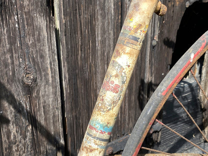 c.1885 Solid Tyre Cross Frame Bicycle Project. Bicycle