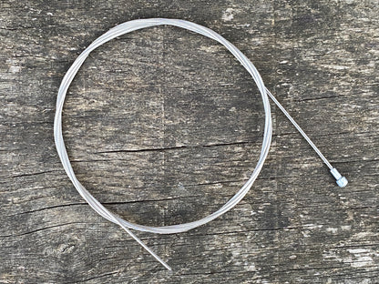 Bicycle Brake Cable - Pear Nipple - 1.5mm Stainless Wire x 1800mm.