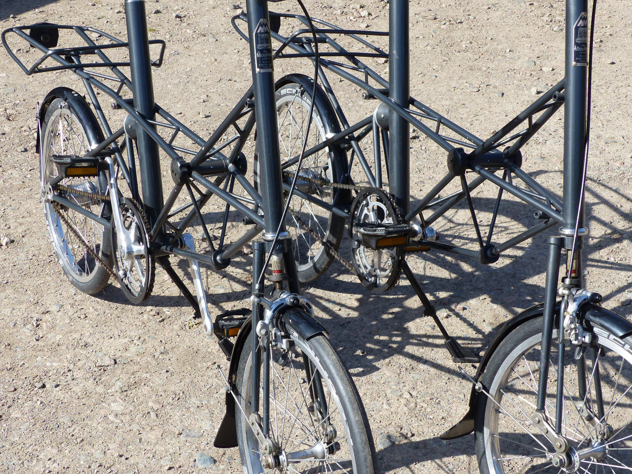 c.1983 Moulton AM2 bicycles.