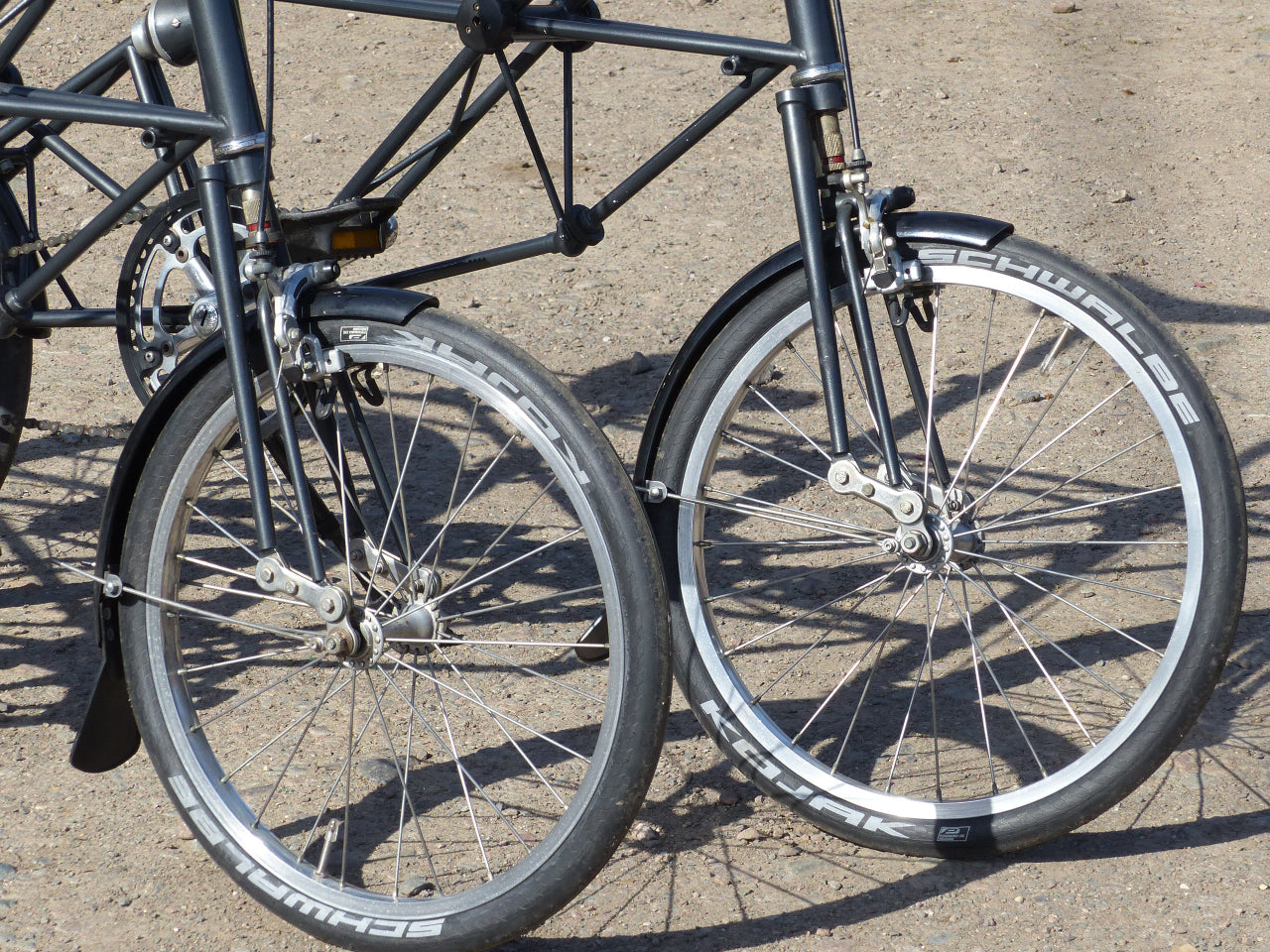c.1983 Moulton AM2 bicycles.