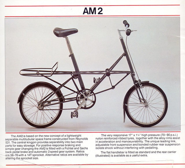 c.1983 Moulton AM2 bicycles.
