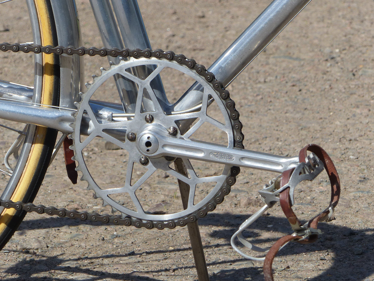 c.1942 Barra Garin Aluminium French Bicycle.