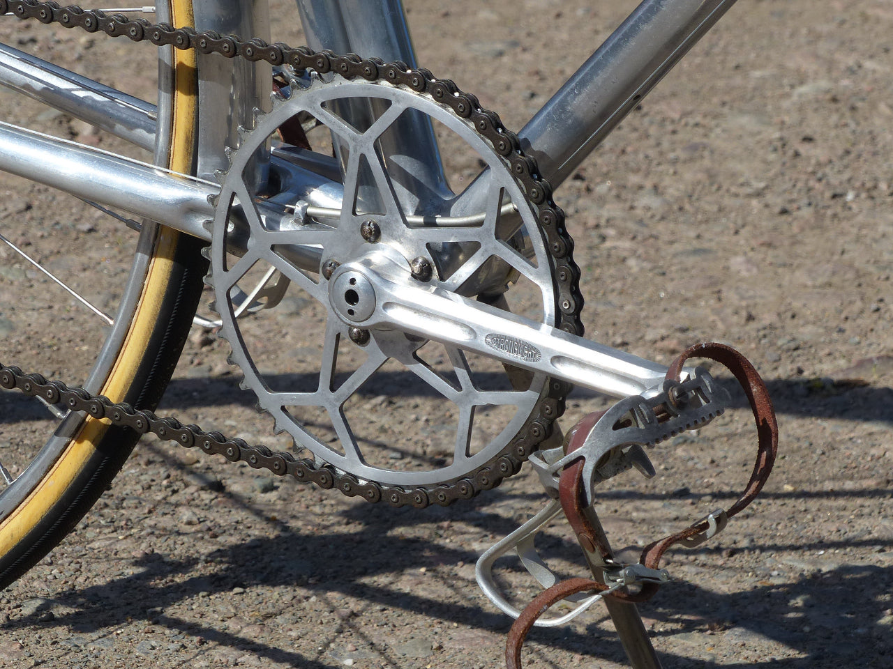 c.1942 Barra Garin Aluminium French Bicycle.