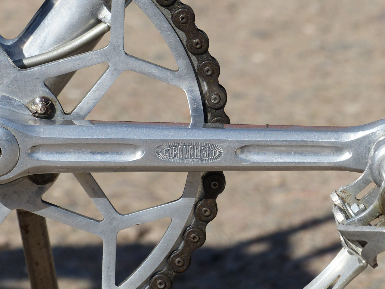 c.1942 Barra Garin Aluminium French Bicycle.