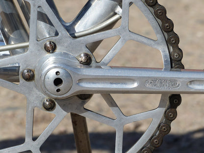 c.1942 Barra Garin Aluminium French Bicycle.